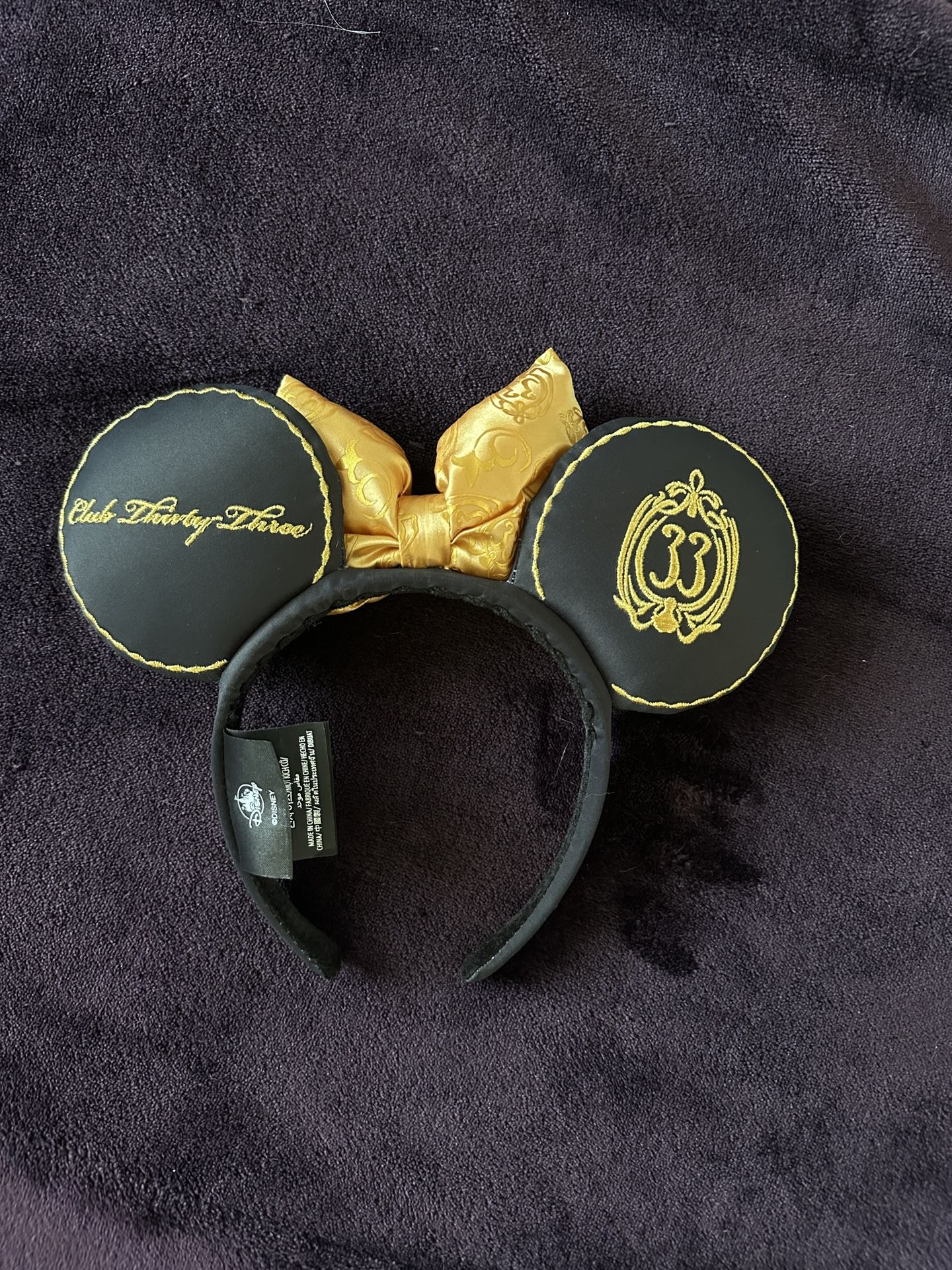 Club 33 Haunted Mansion Disney Ears