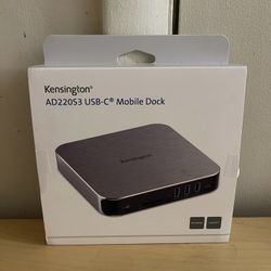 Kensington Dual Display Dock for MacBooks (NEW)