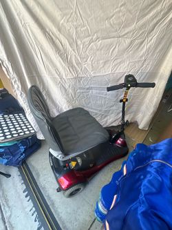 Shoprider 4 wheels scooter- brake not working