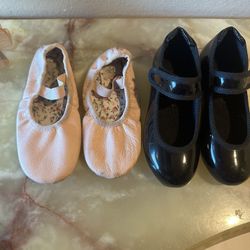 Little Girl Ballet/tap Shoes