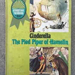 Story time Treasury Cinderella The Pied Piper Of Hamelin 1969 
