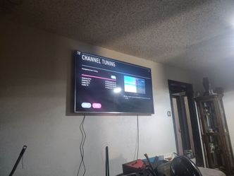LG 70in flat screen smart TV