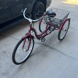 Schwinn Meridian Black Cherry 3 Wheel Bike