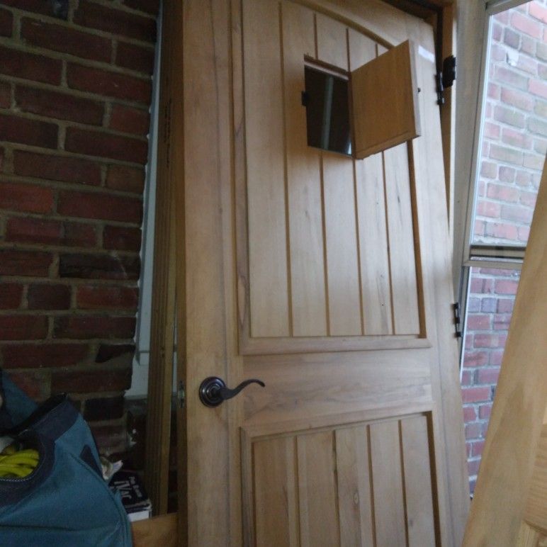 Brazilian  Oak Custom Made Door/ 