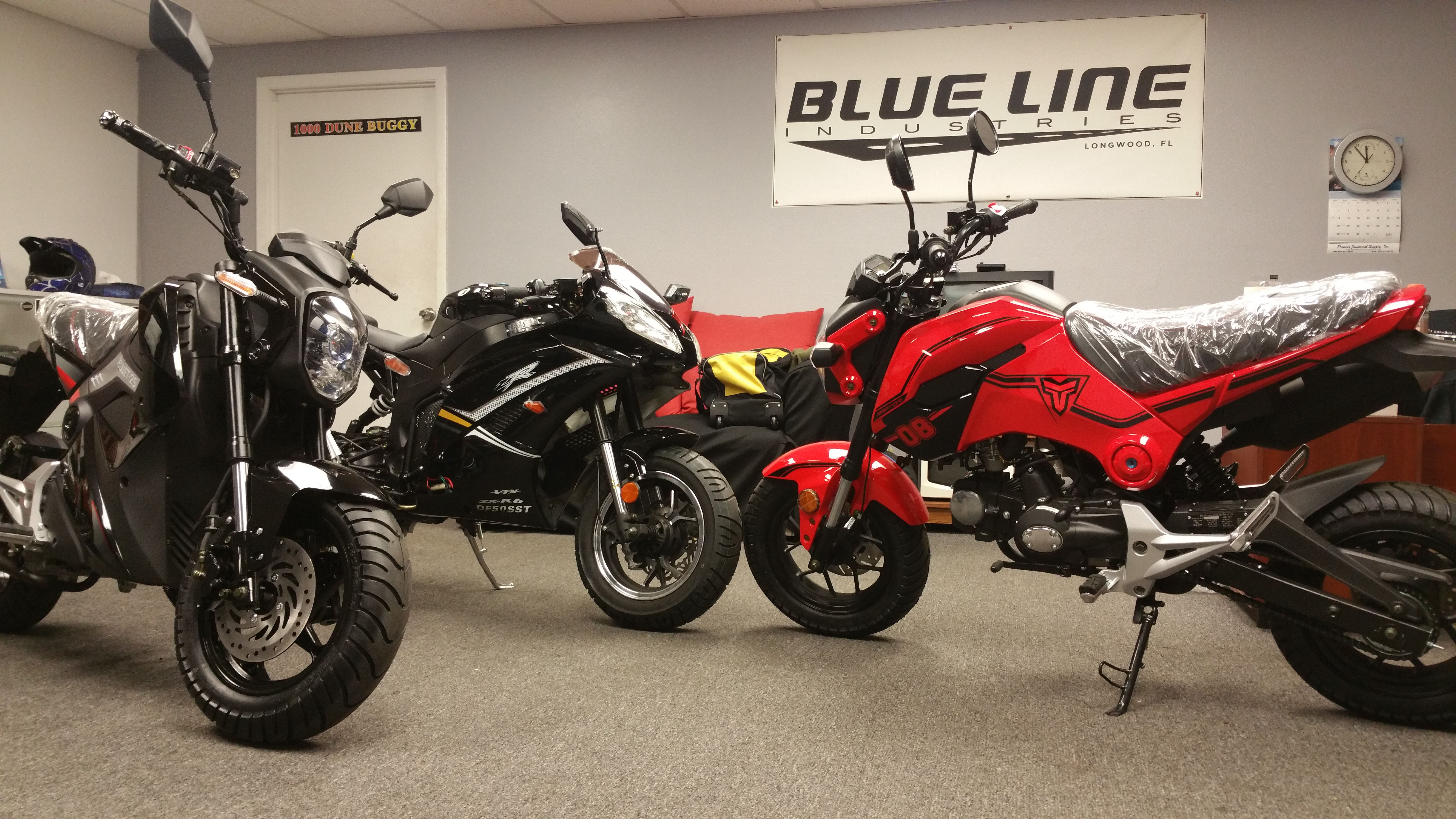 50cc and 150cc scooters and 125cc Honda Grom Clones we finance
