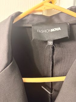 Fashion Nova Black Suit