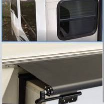 Solera Black Slide Topper Awning - 8'6"