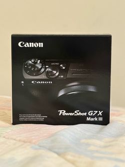 Canon Powershot G7X Mark 3 (New) - BLACK