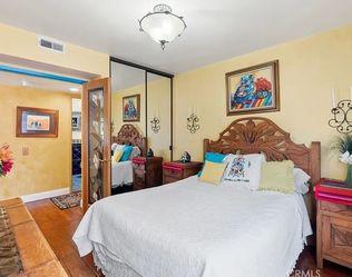 Traditional Mexican Carved Wood Full Headboard, Mattress & 2 Nightstands