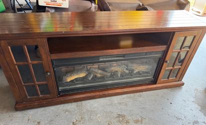 Electric Fireplace TV Stand Console