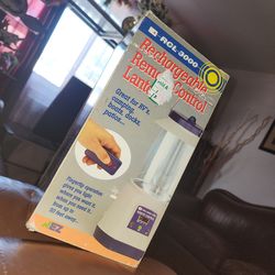 Rechargeable lantern with a remote