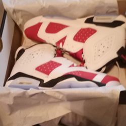 Retro Jordan 6 Carmine Sz 7 (Open To Trades)