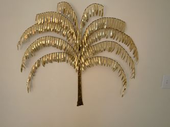 Decorative Brass Wall Hanging    30” T   36”W