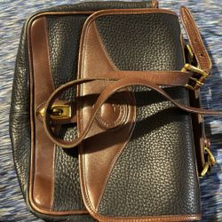leather Dooney and Burke bag used 