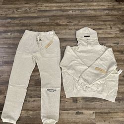 Essentials Fear Of God Hoodie And Sweat Pants 