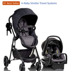 Evenflo Pivot Modular Travel System with Infant Car Seat
