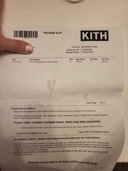 Kith GT -2160 Spiderman Venom size 9