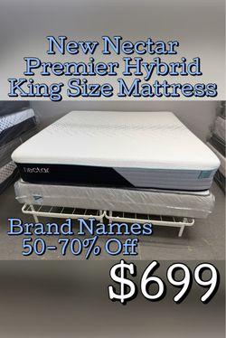 New Nectar Premier Hybrid King Size Mattress
