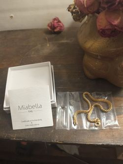 Miabella Italy 9k Gold bracelet