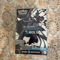Pokémon Trading Card Game, Scarlet & Violet Black Bolt Booster Bundle $70 Each 7 -available Sealed In New Package