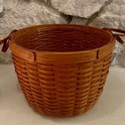 Large Longaberger Basket With Plastic Liner 