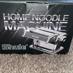 Homemade Noodle Machine 