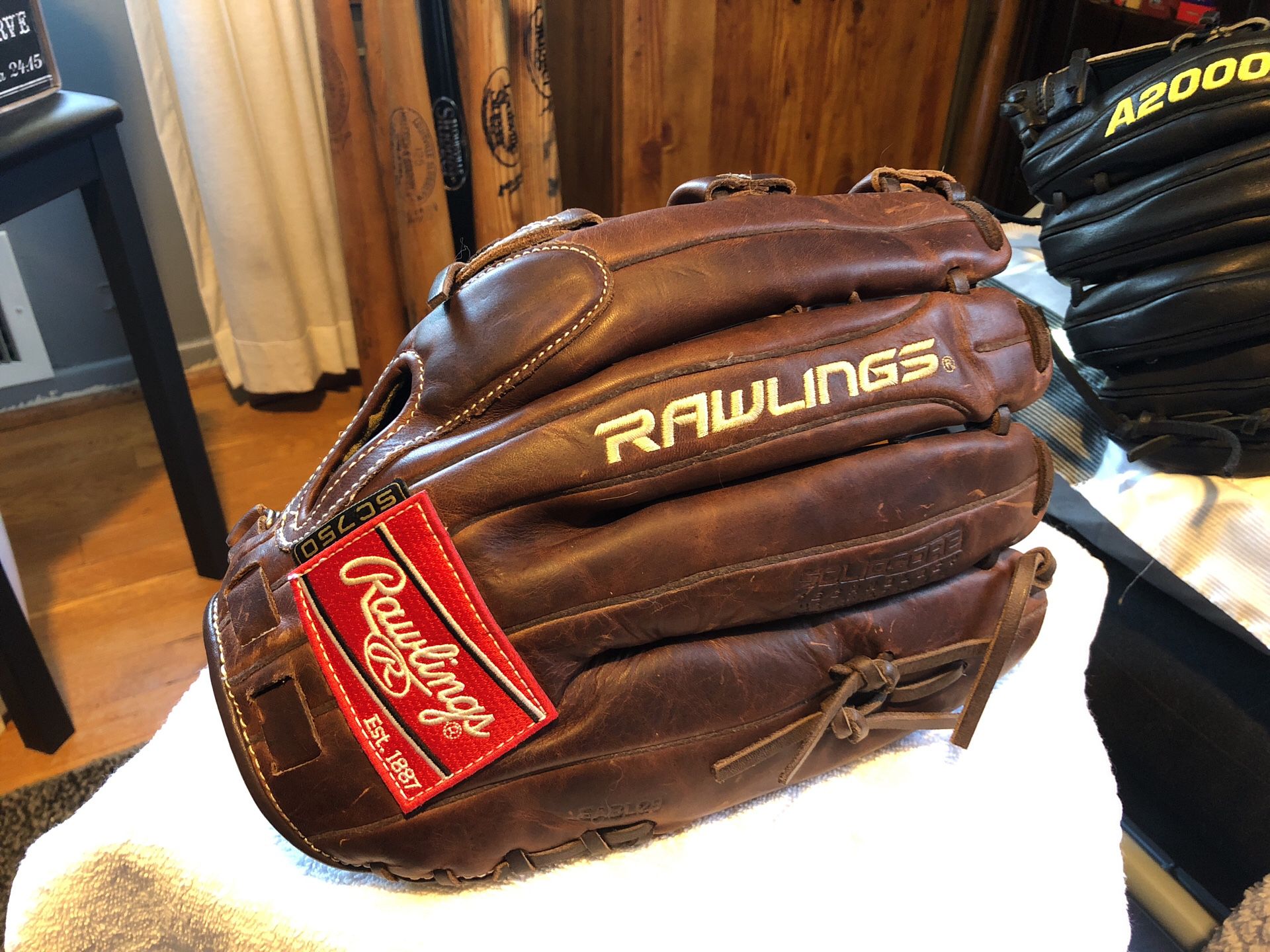 Rawlings Revo Sc750 12.75” LHT baseball glove