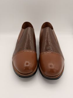 STACY ADAMS Madison Mens Slip US Tan Size 13