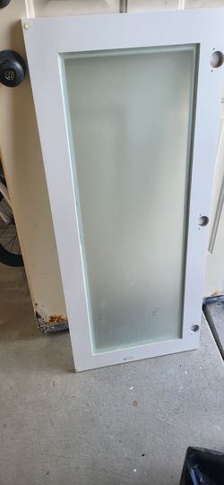 Frosted Glass Cabinet Door