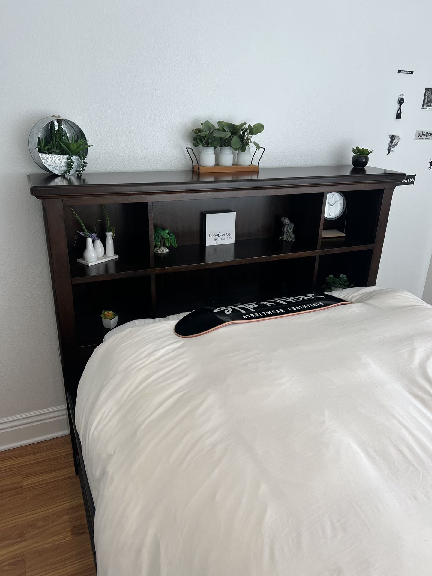 Bedroom Set - Bookcase Bed With Mattress And Chest