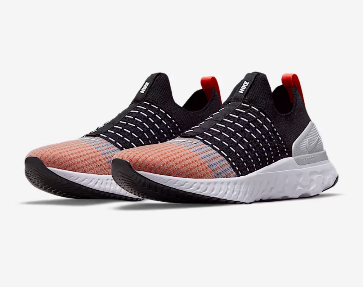 Nike Shoes Men's 10.5 React Phantom Run Flyknit 2 Training Running Black