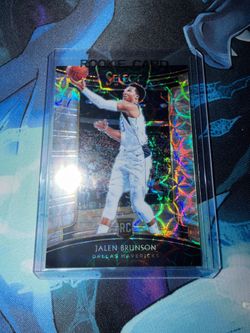 Jalen Brunson Rookie Card Select Concourse