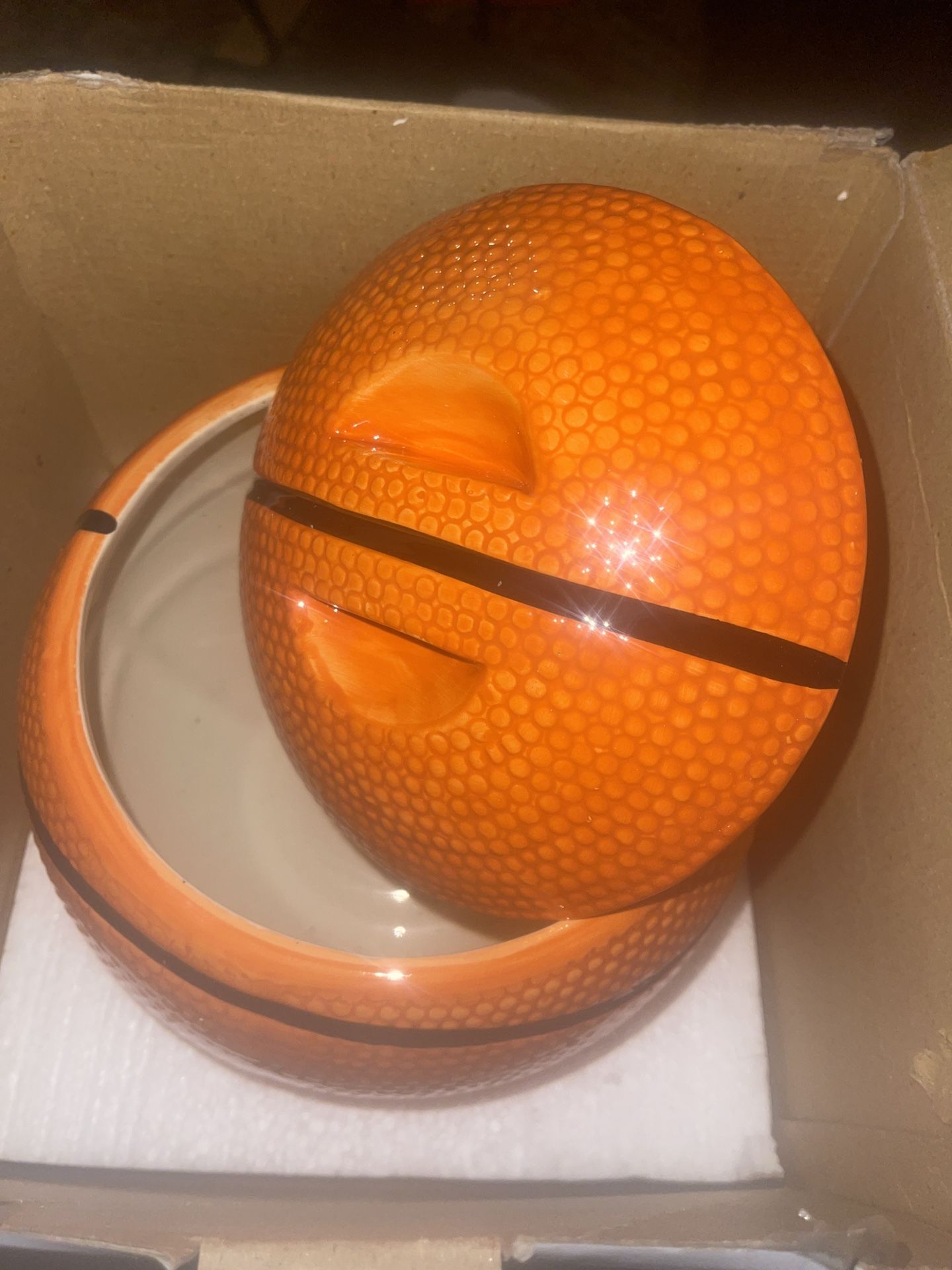 Basketball Cookie Jar
