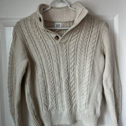 Boys Gap Knitted Cream Sweater