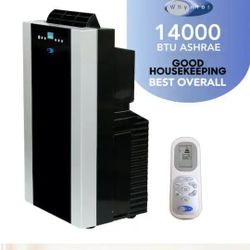 Whynter
9,500 BTU Portable Air Conditioner Cools 500 Sq. Ft. with Dehumidifier, Remote, and Filter in Black