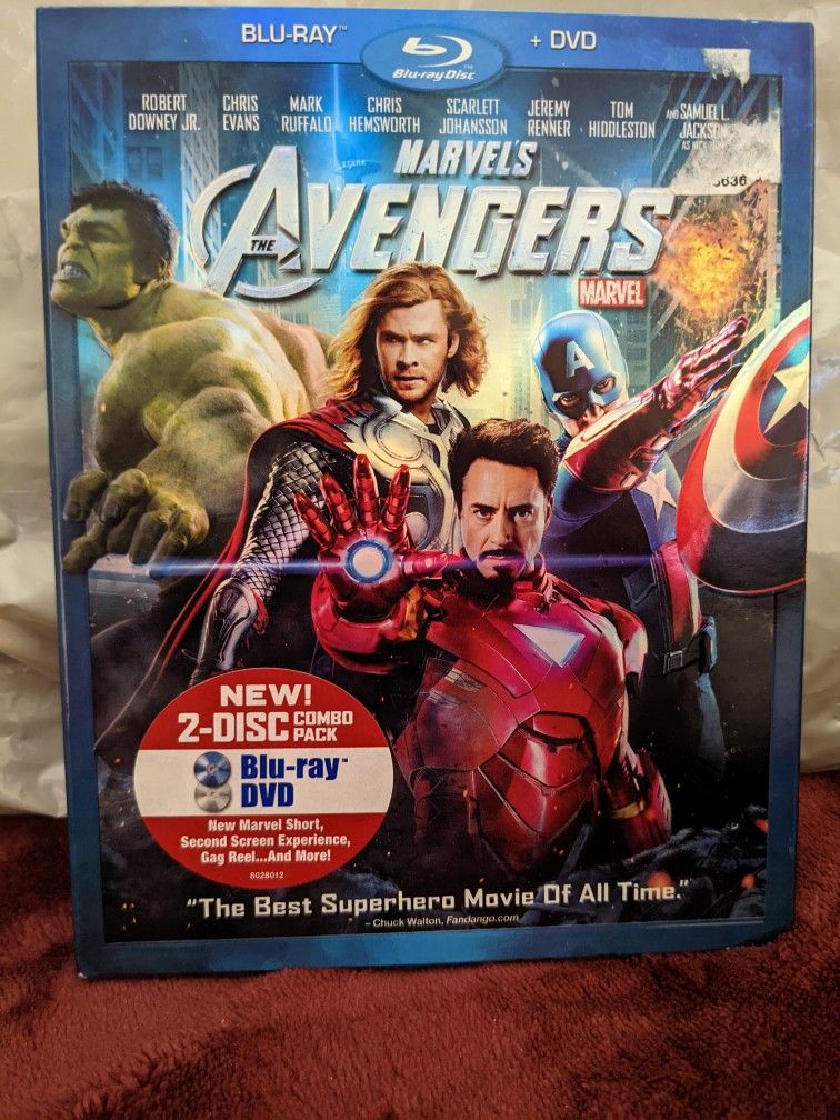 Avengers Blu-ray + DVD
