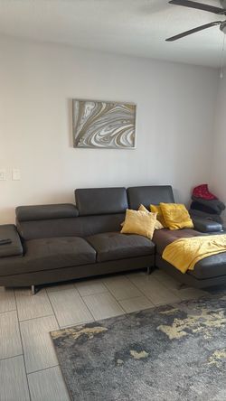 Grey couch