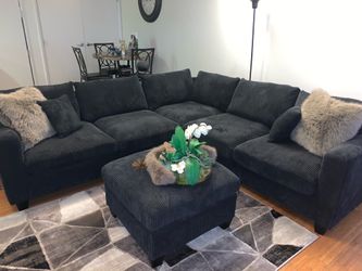 Black Sectional