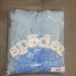 Sky Blue Sp5der Hoodie