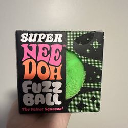 New Super Needoh Fuzzball - Green