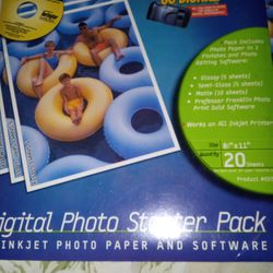 3 Packs Of Photo Print Paper 