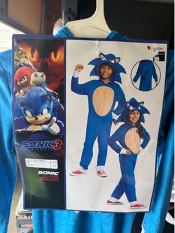 Sonic the Hedgehog Costume Size M (7-8)