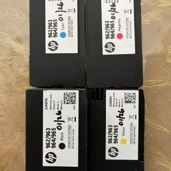 Two Sets Of HP Ink Cartridges New