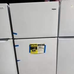 Brand New Whirlpool 18.2 cu. ft. Top Freezer Refrigerator in White