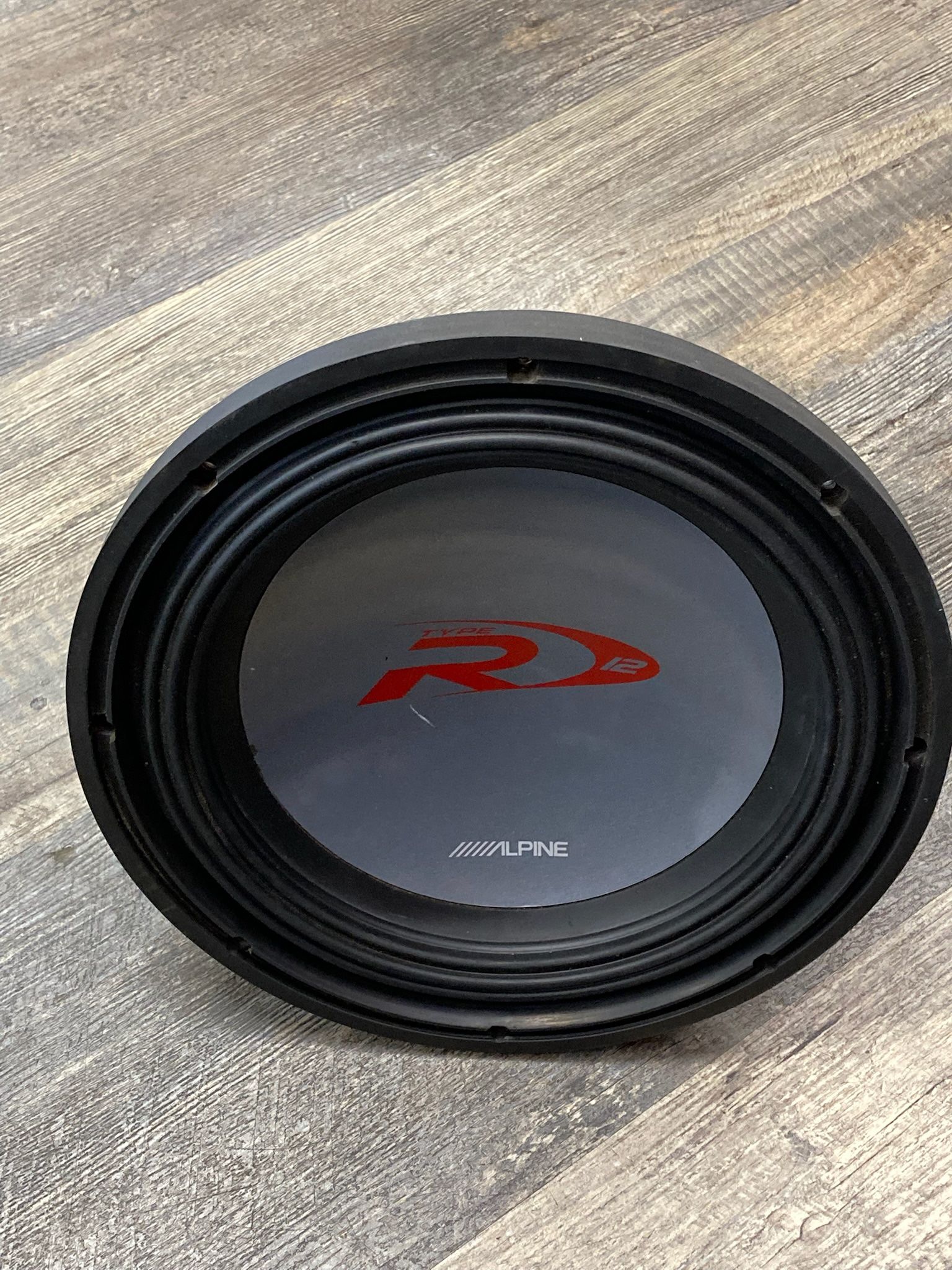 Alpine Type R 12 SWR1242D 12” Inch Subwoofer