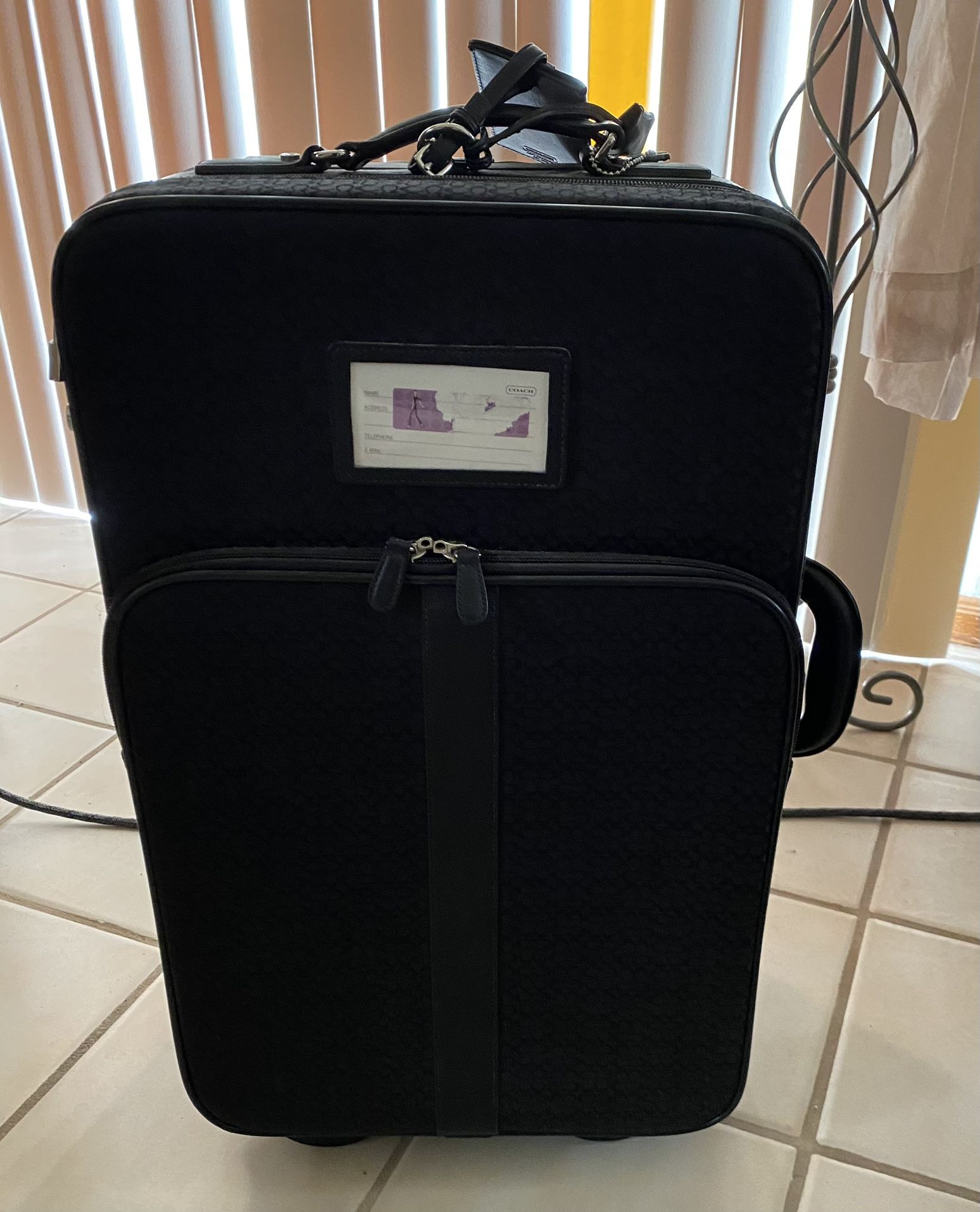 Genuine Coach Wheeled Suitcase 
