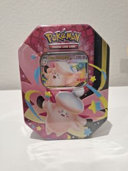 Pokémon TCG Mega Clefable ex Tin