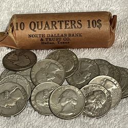 90% SILVER WASHINGTON QUARTERS