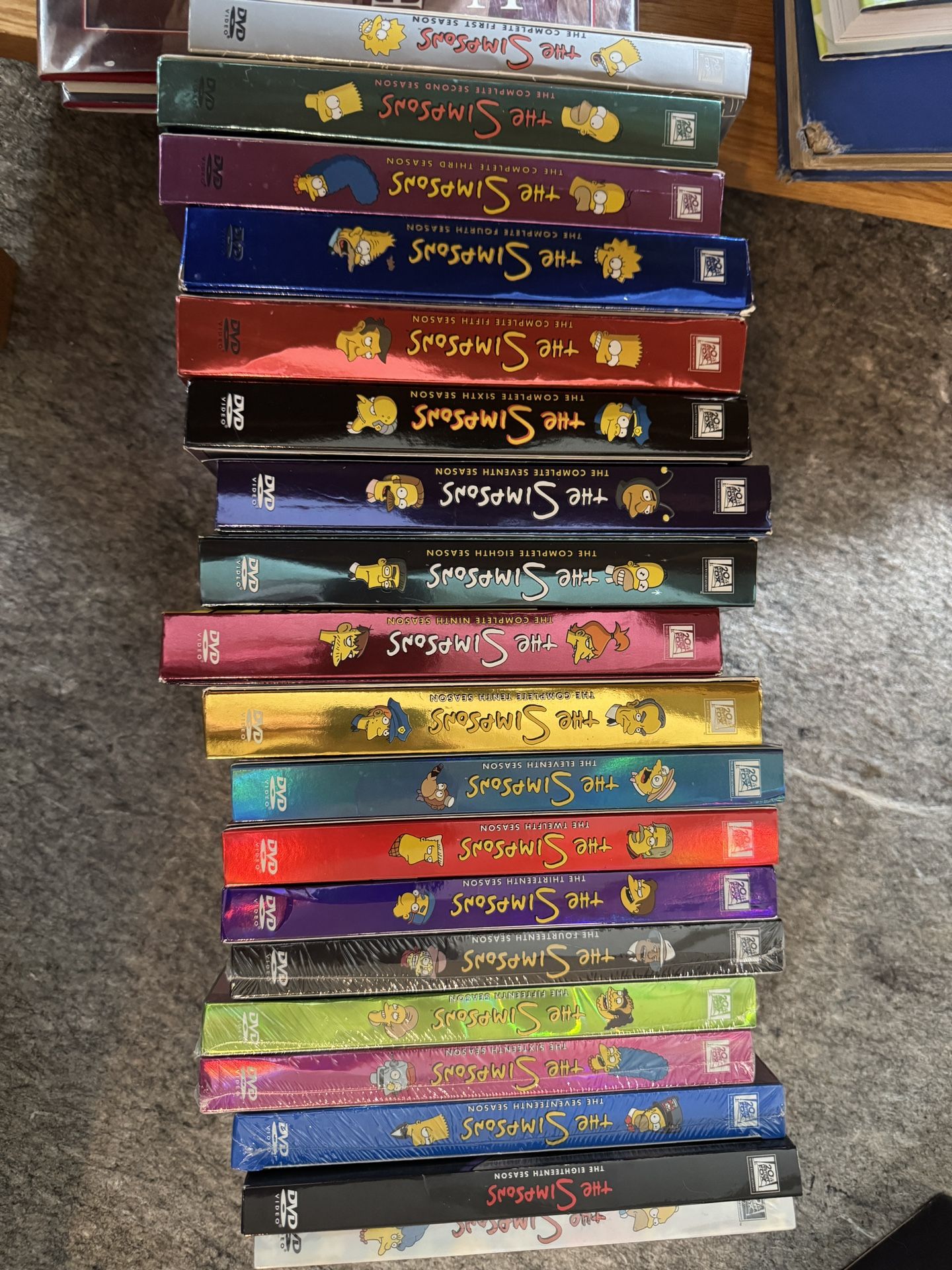 Simpson’s DVDs 