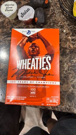 Jordan Wheaties box